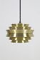 Granhaga / Carl Thore “Trava” pendant lamp 25 cm / brass / gold / aluminum / mid-century modern design / 1970s