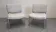 Pair of modernist armchairs, France circa 1970