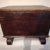 solid oak chest