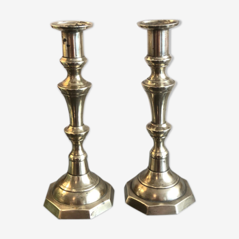 Couple of brass candlesticks