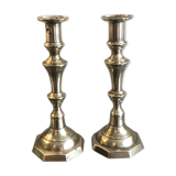 Couple of brass candlesticks