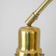 Vintage C-shaped lamp