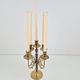 French Rustic Copper Candlestick, 1950