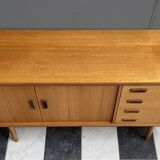 Teak sideboard by Friedrich Waltke 1960s