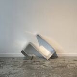 Ensemble d'étagères murales ZigZag par Joëlle Ferlande & François Monnet pour Kappa Uginox années 1970