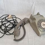 Vintage phone SOCOTEL S 63 grey