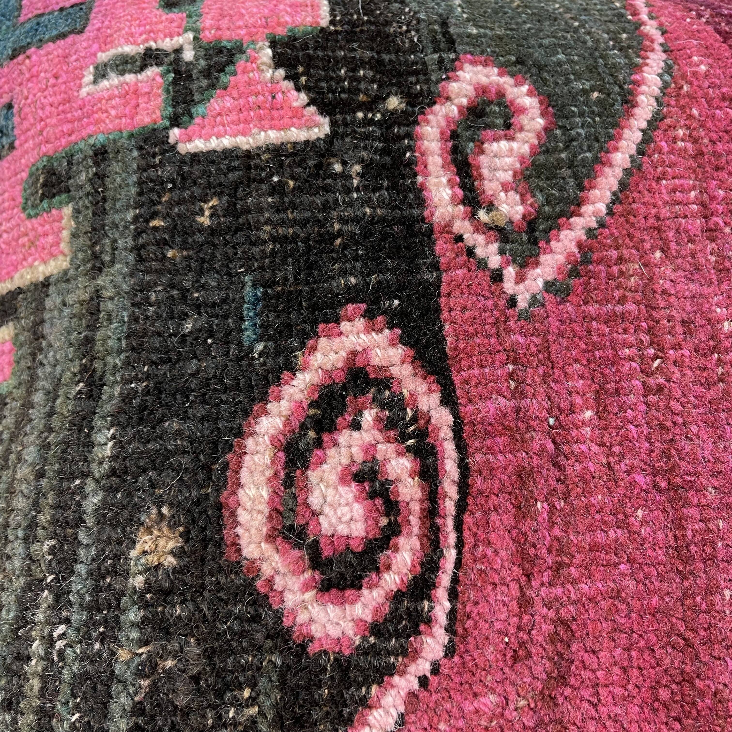 Vintage turkish rug cushion cover 45 x 45 cm