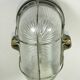 Glass and Bakelite wall light from the 1950s.