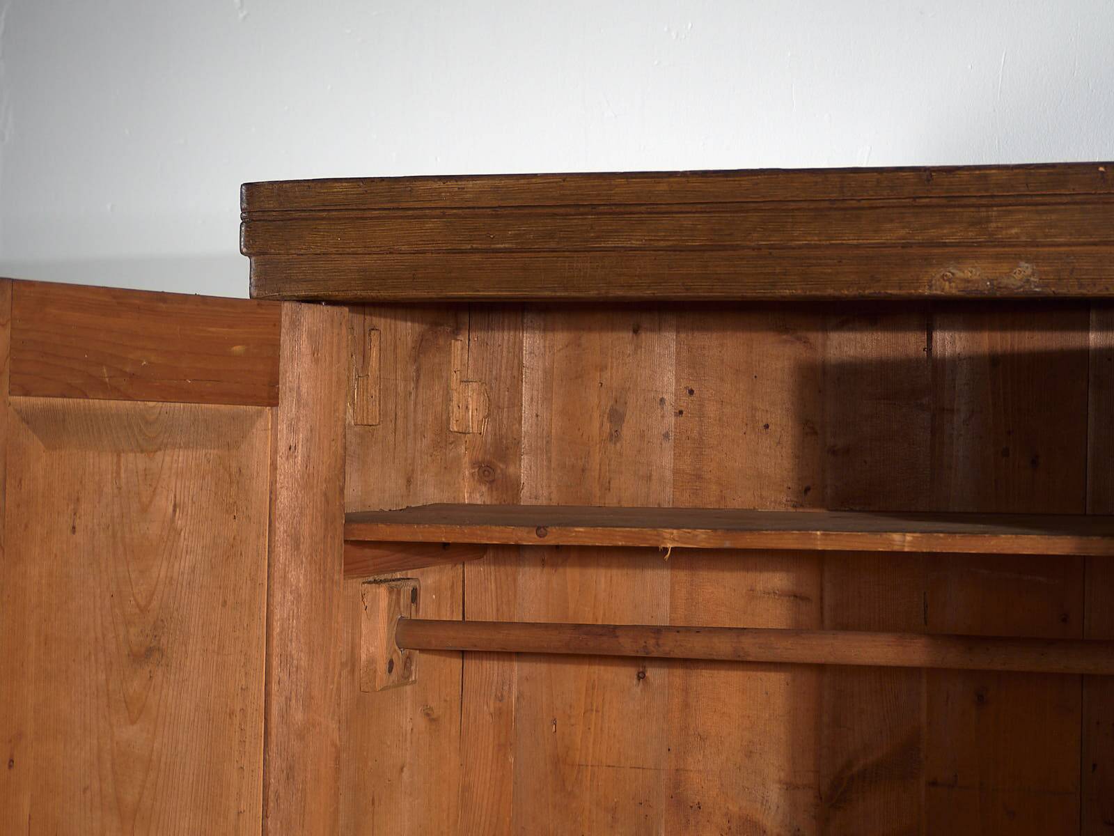 Antique two-door wardrobe (circa 1920) #9