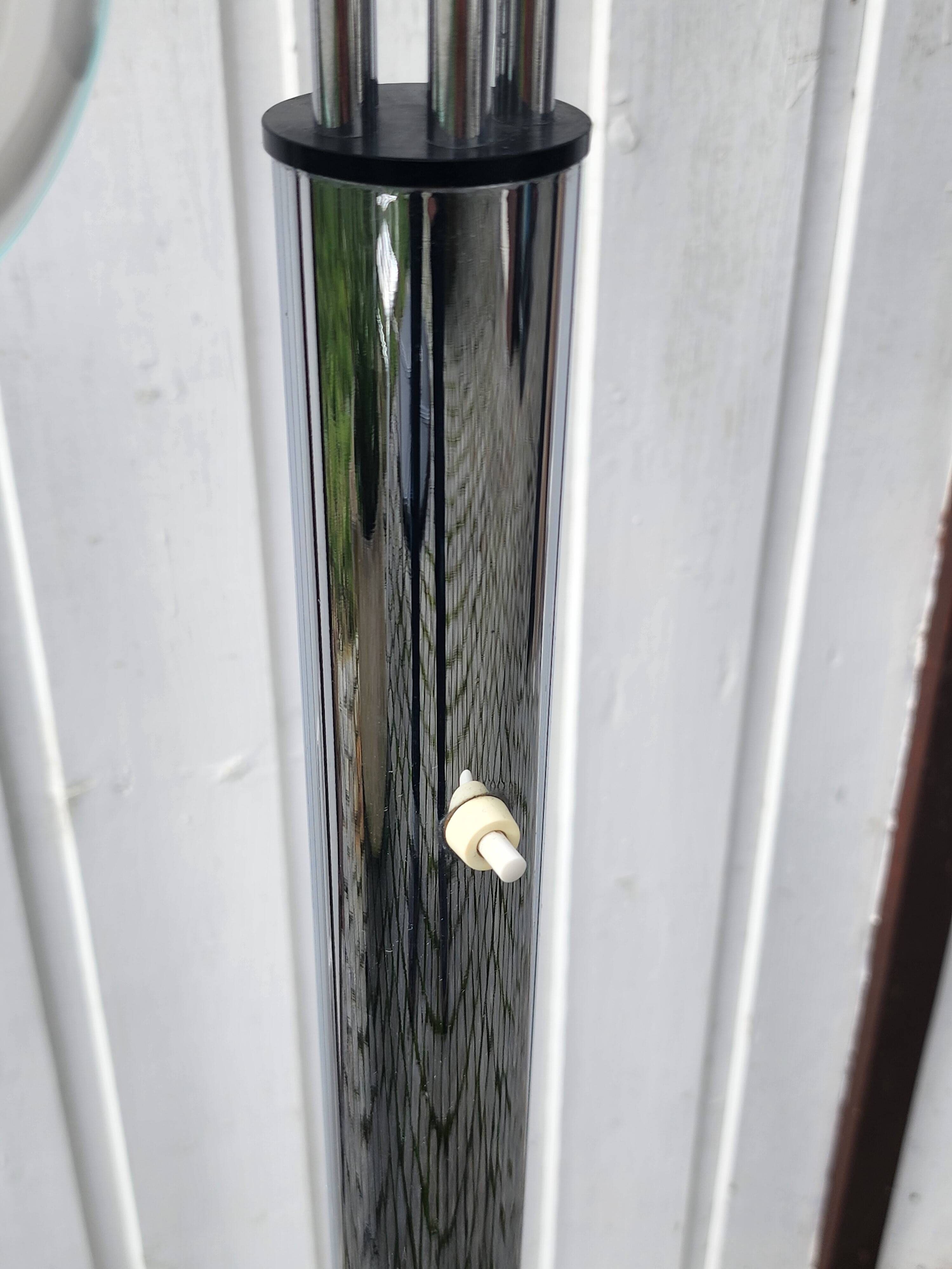 Waterfall floor lamp by Robert Sonneman