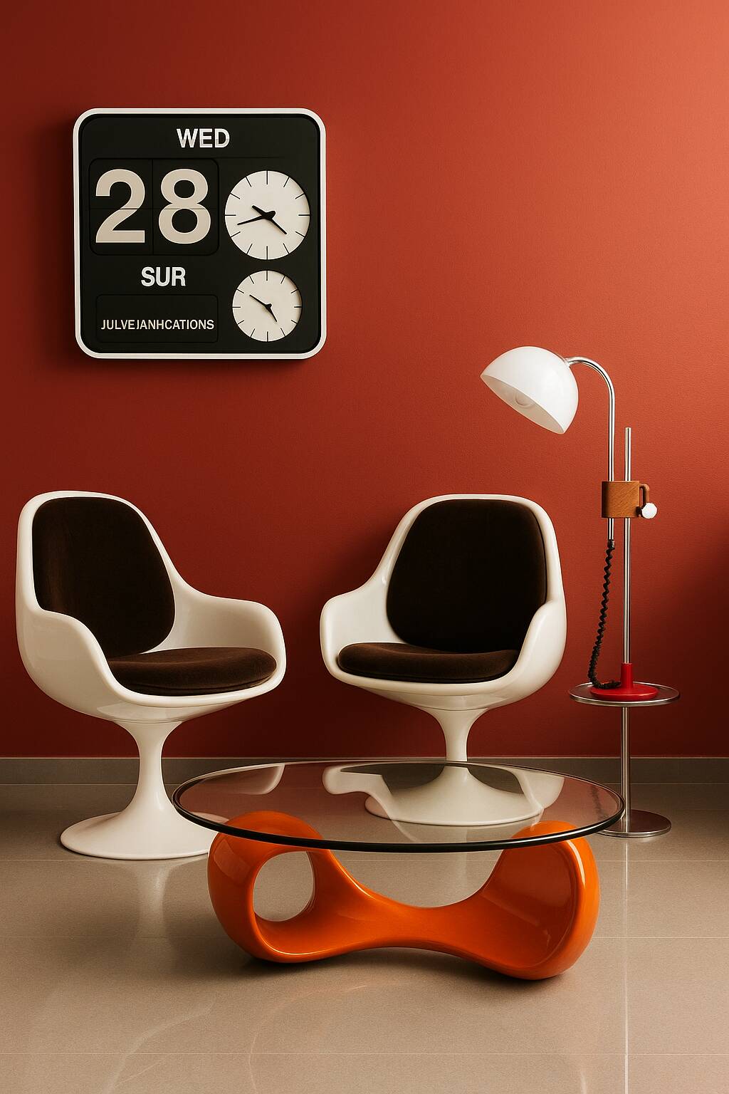 Important lamp designed by Pinokio 1970s