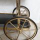 Desserte ancienne laiton
