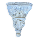 Stand, corbel, wall console (small) in stucco leaf ornament