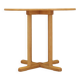 Beech round table, Danish design, 1990s, production: Denmark