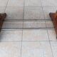 Paire de tables bistrot