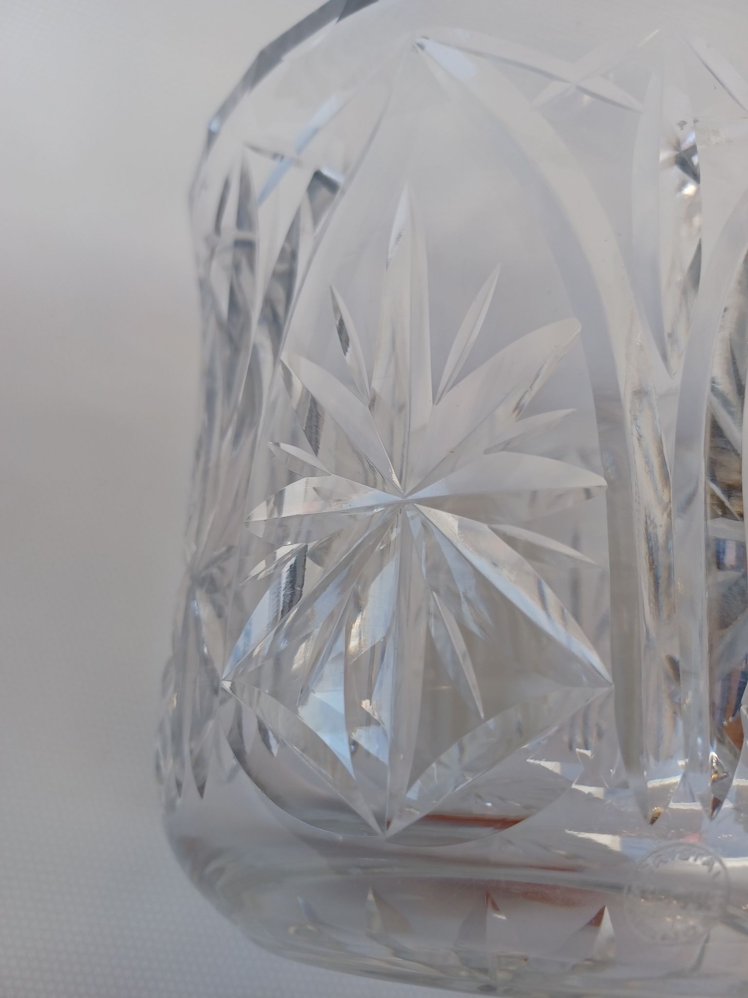 Saint Louis crystal vase.