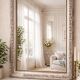 Antique Louis-Philippe mirror "Sidonie" – Art Nouveau decor