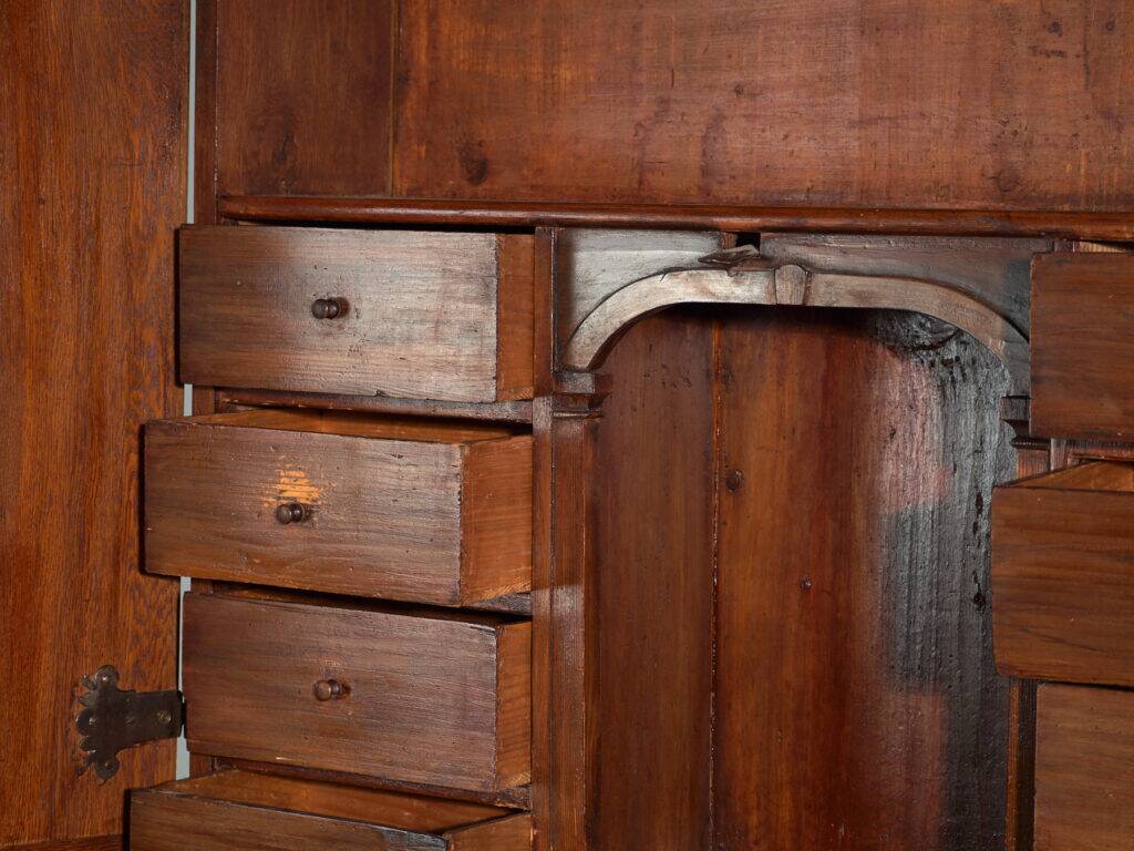 Antique oak secretary – Central Europe, circa 1850