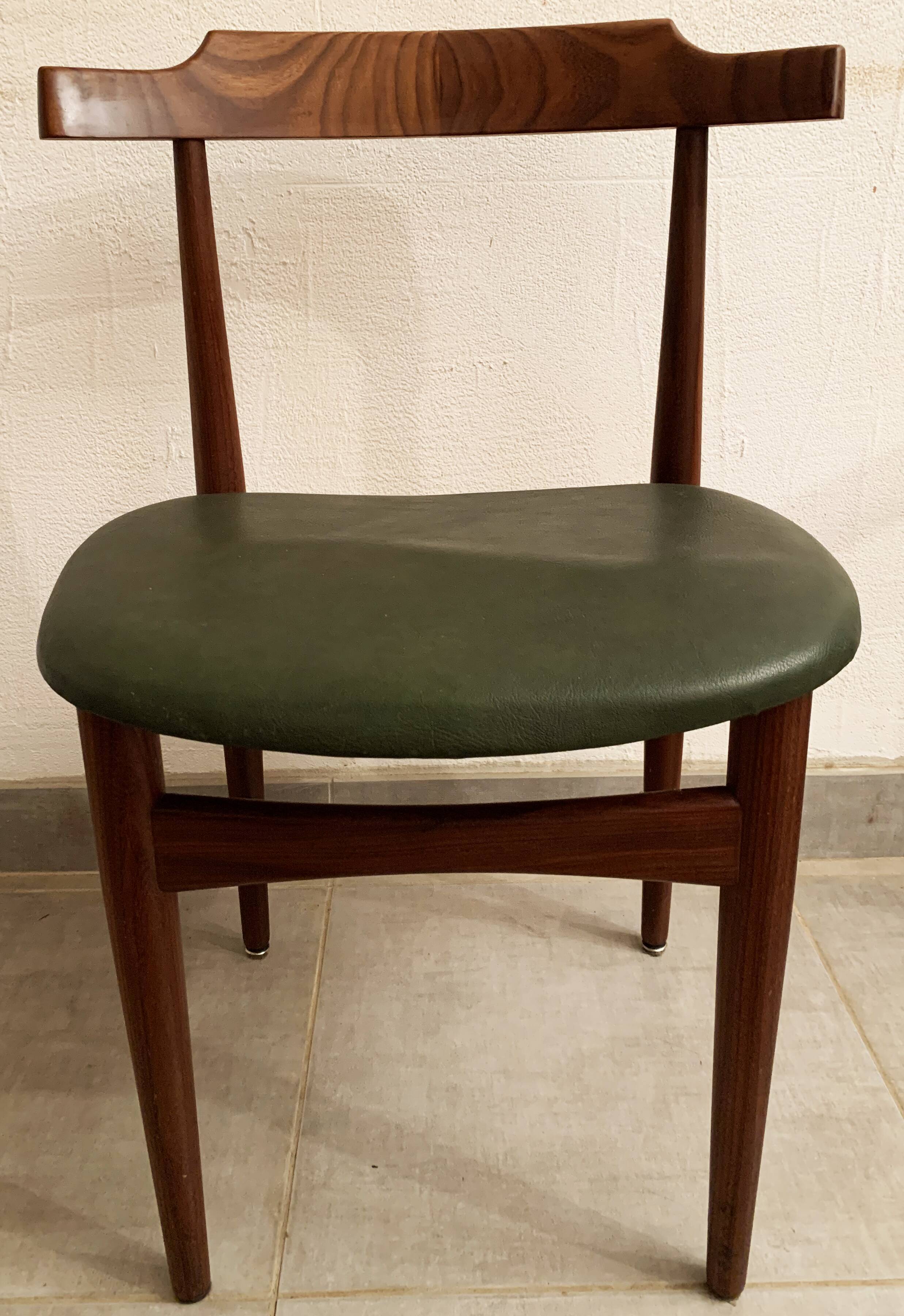 Ensemble de 6 chaises danoises de Hans Olsen pour le fabricant Frem Røjle