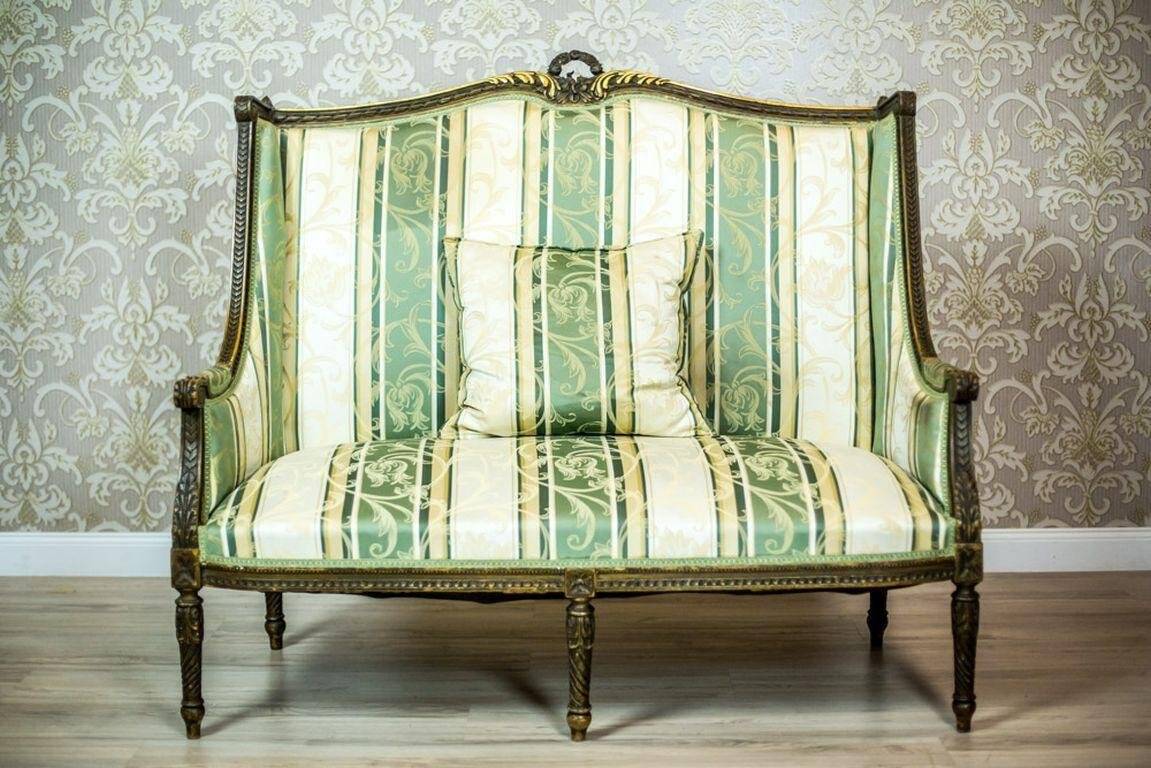 Small Upholstered Sofa, 1890s