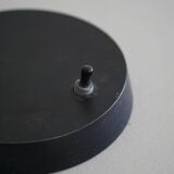 Modern adjustable Danish table lamp in metal, made by Louis Poulsen, 1950s.