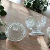 Transparent crystal candy box