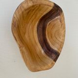 Cendrier en céramique façon bois