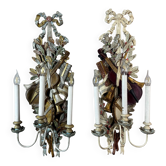 Pair of Louis XVI wall sconces