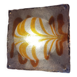 Large vintage Murano glass wall light