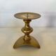 Tripod candlestick in brass