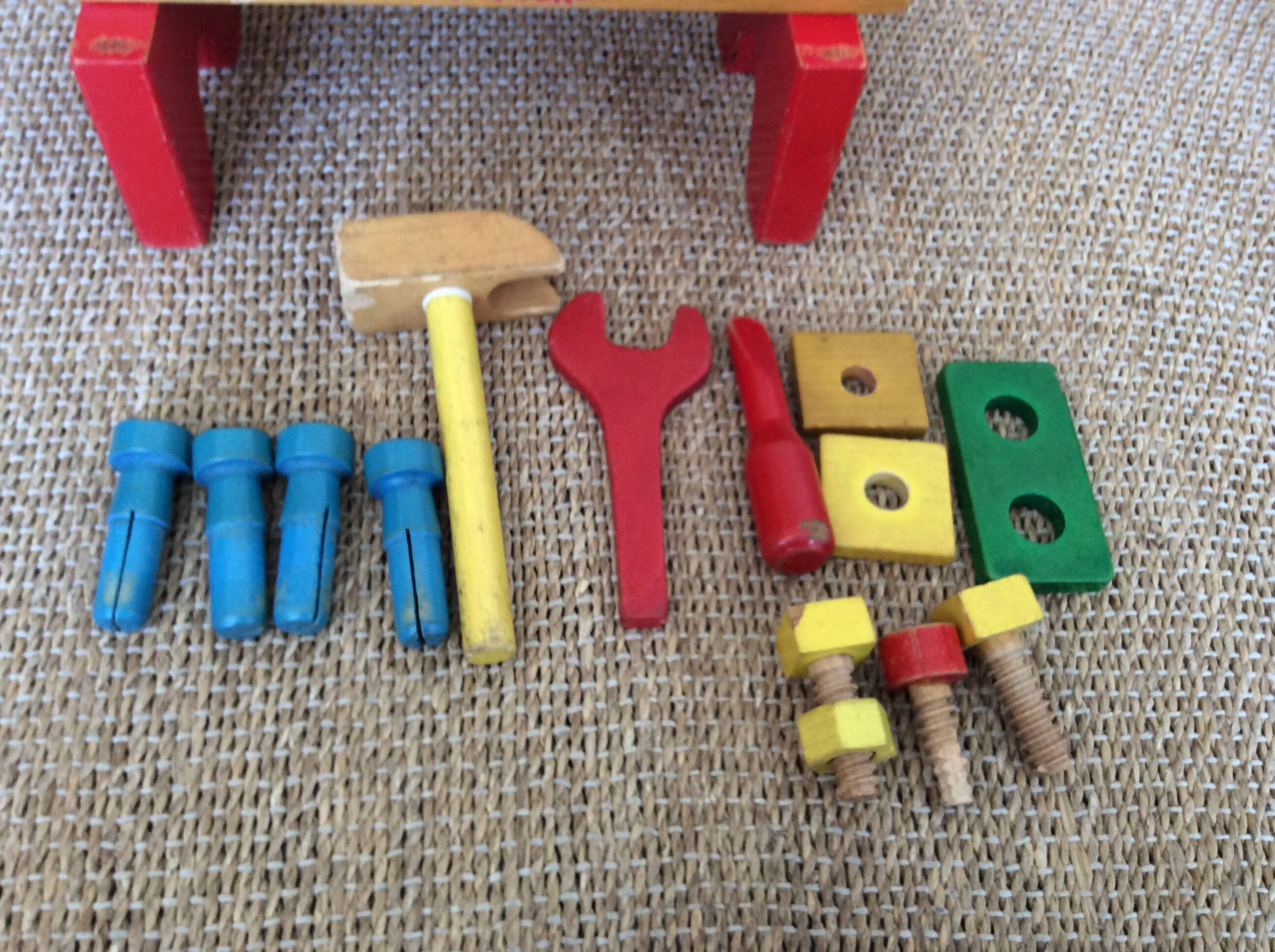 Workbench wooden toy child