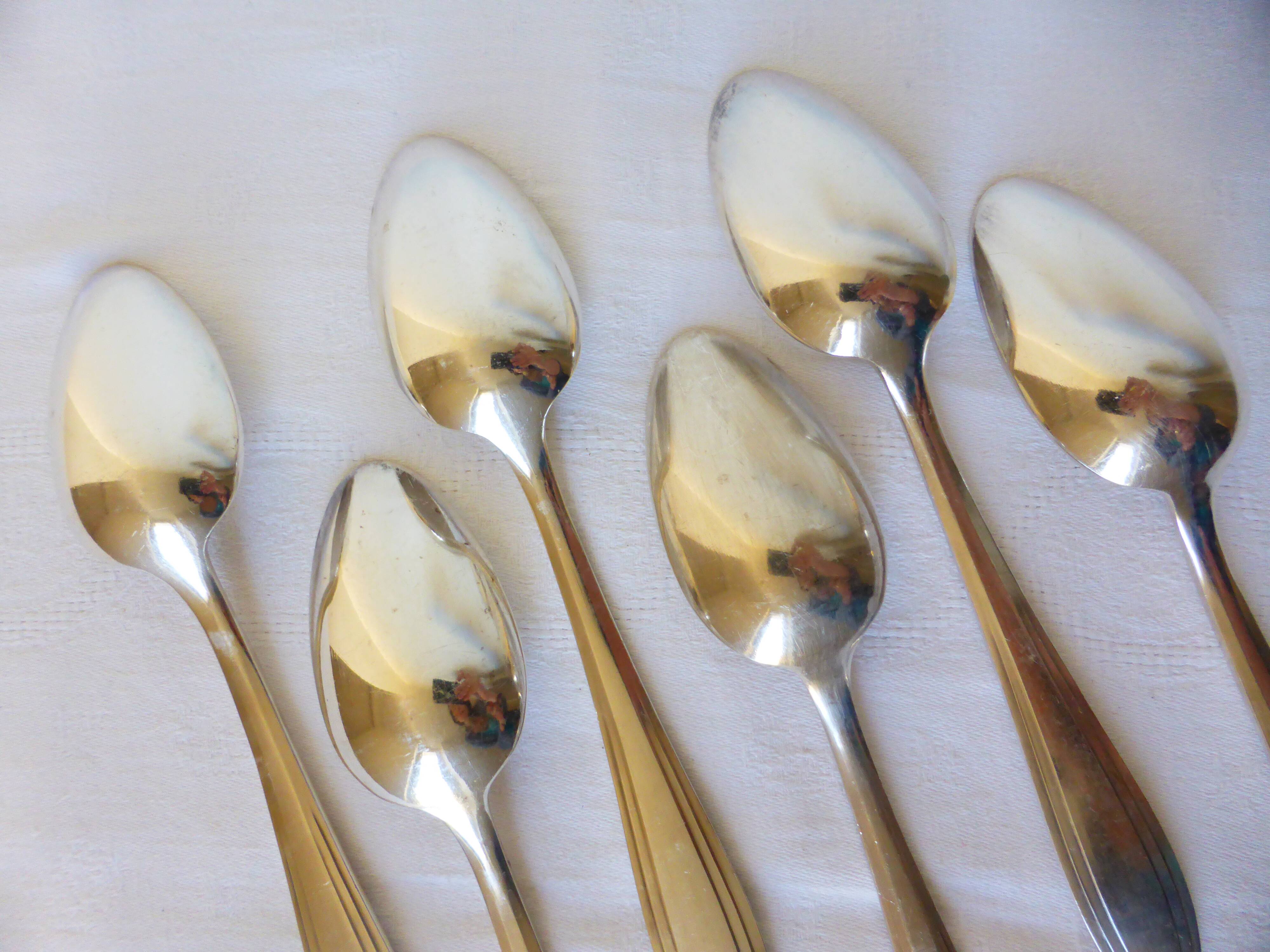 6 Apollo Art Deco style tablespoons 2106237