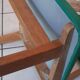 Green 1950s chair