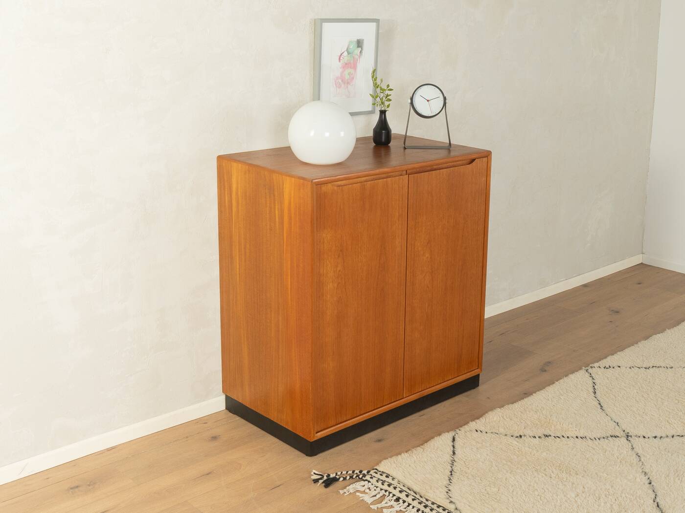 Rare TV sideboard from the 1960s, teak veneer, Denmark