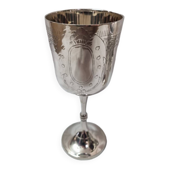 Silver metal chalices early 20th century