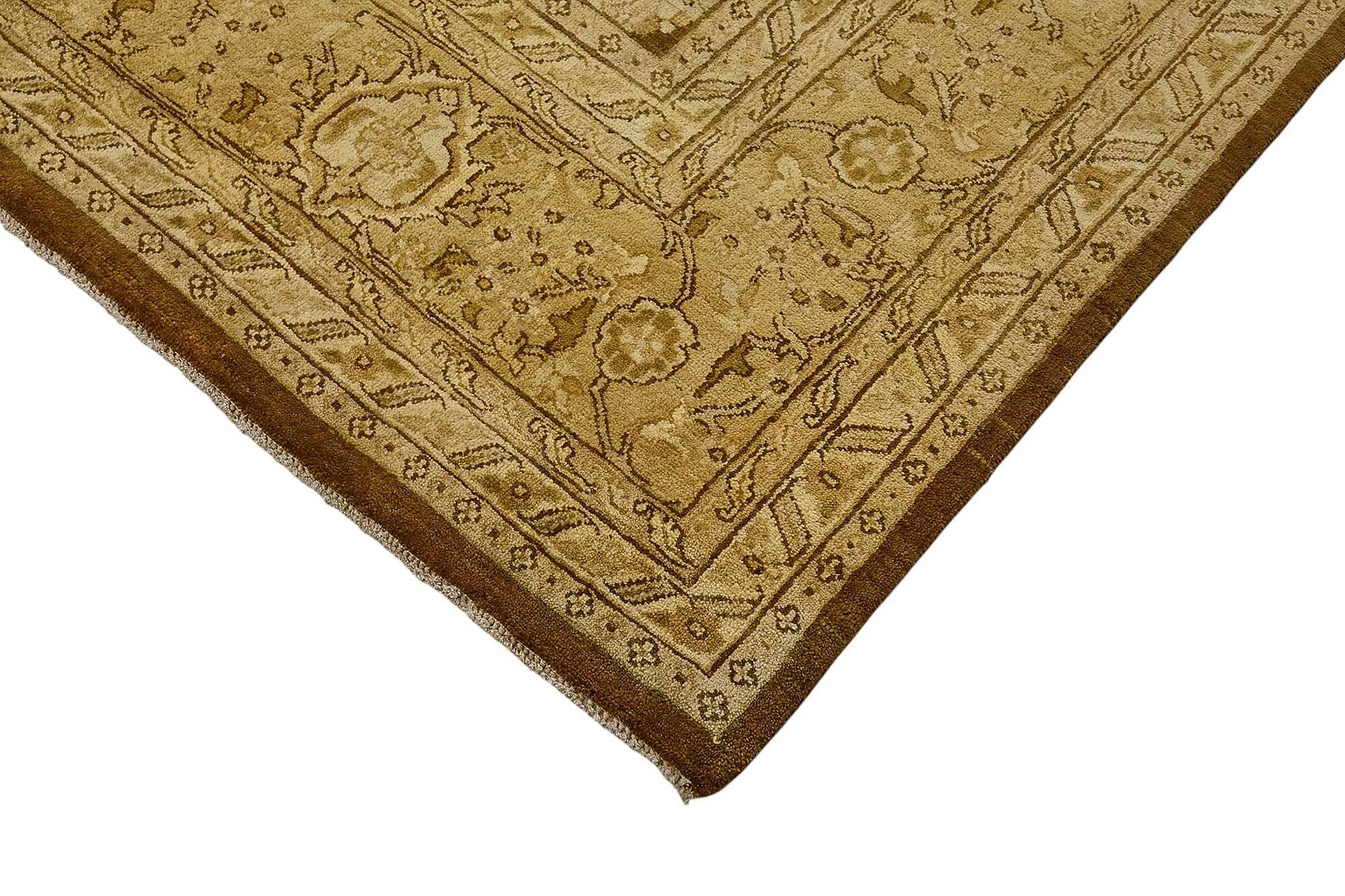 Turkish Handknotted Wool Oushak Rug 277 cm x 356 cm
