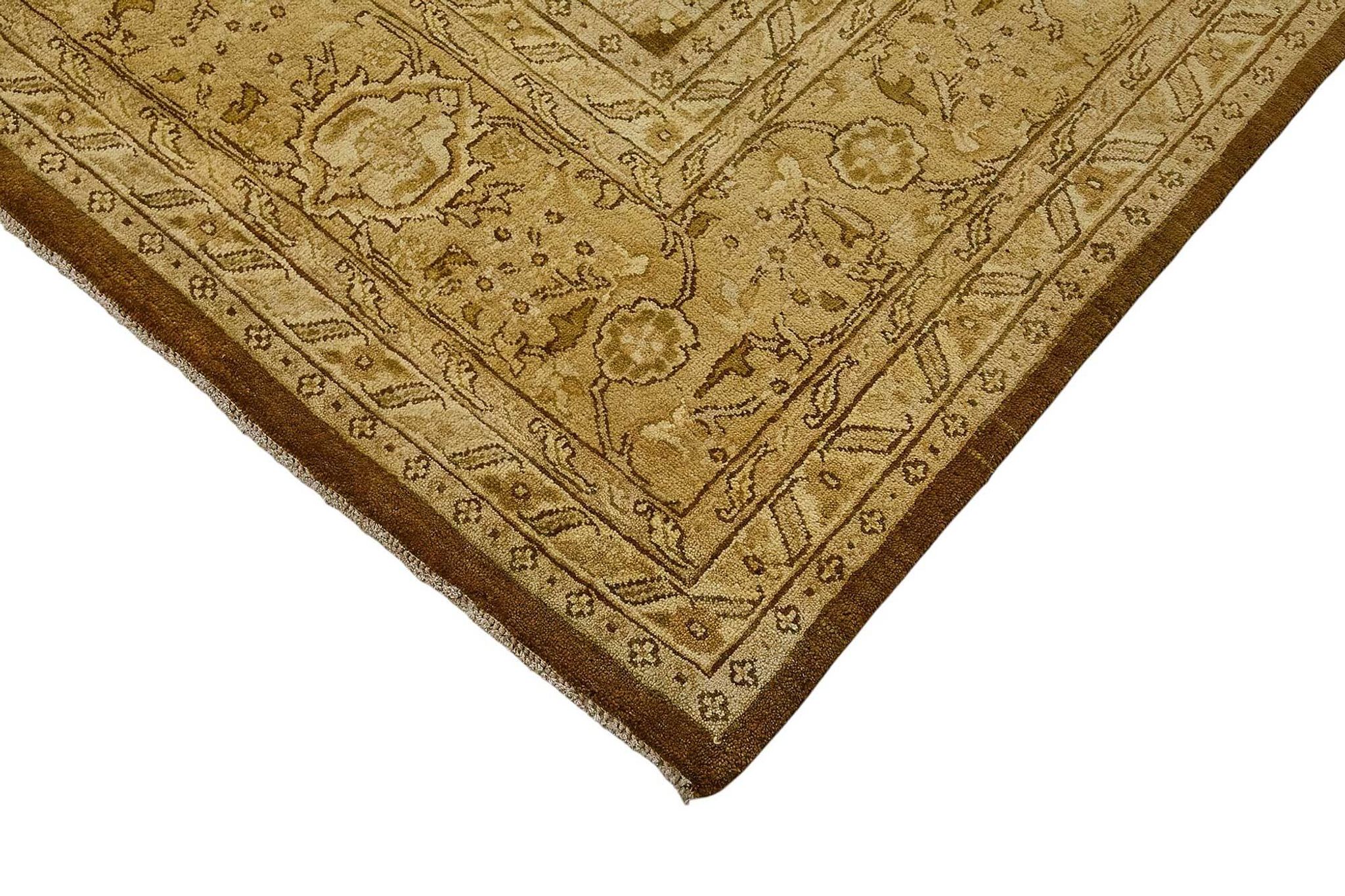 Turkish Handknotted Wool Oushak Rug 277 cm x 356 cm