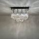 Large Austrian Granada Flush Light by J.T. Kalmar