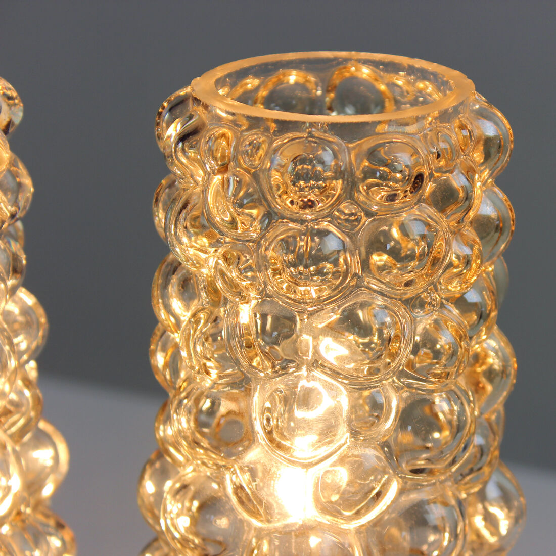 Lampes de table du milieu du siècle en verre et plastique, tchécoslovaquie années 1960