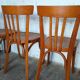 6 antique Fischel bistro chairs