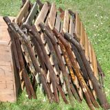 Folding garden chairs
