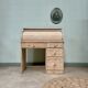 Bureau à rideau vintage, rénové