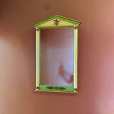Empire style mirror with pediment
