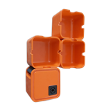 Set of ashtrays and lighter Quadro Set Consul 70s