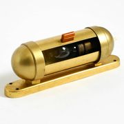 Original 1930s cabin submarine wall lamp in streamlined design