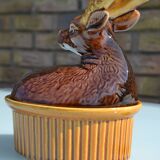 Vintage porcelain deer terrine