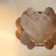 Suspension scandinave vintage bois et fil