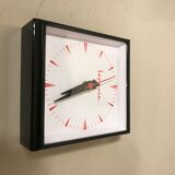 Lepaute industrial lepaute iron chrome clock