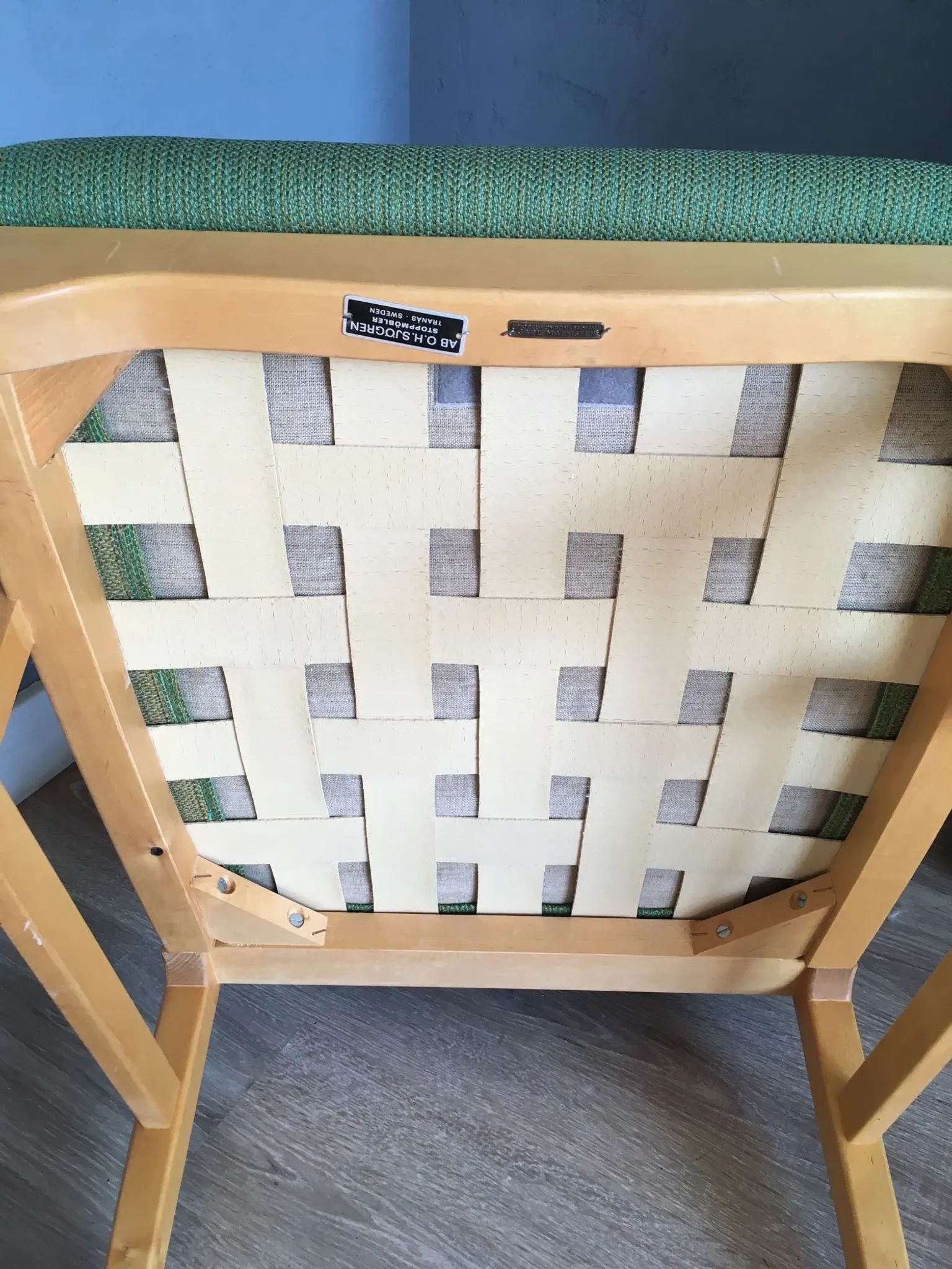 Carl Malmsten Ulfåsa armchair by AB O.H. Sjögren, Sweden, 1950s