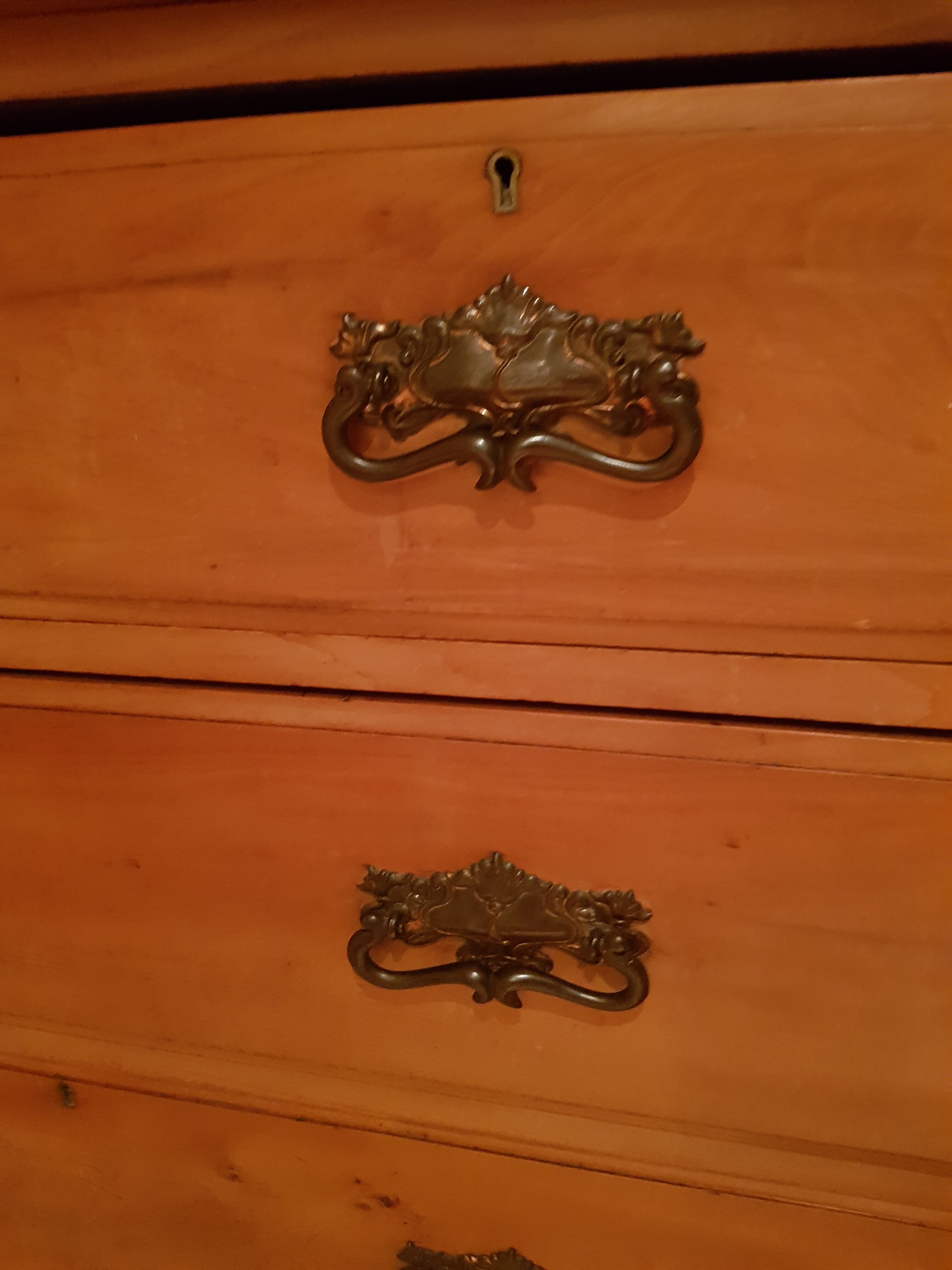 Dresser and his pitchpin triptych